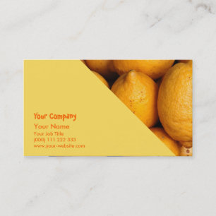 Lemons Business Card