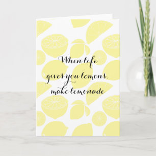 Lemons Card
