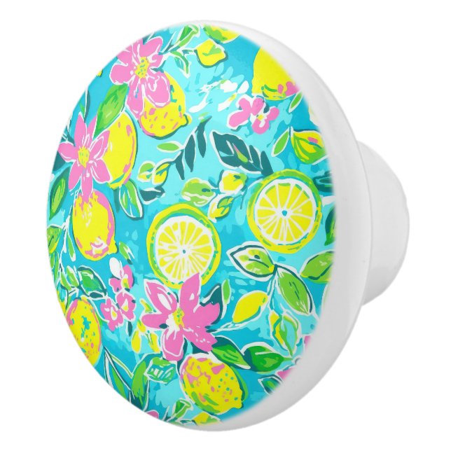 Lemons Ceramic Knob (Right)