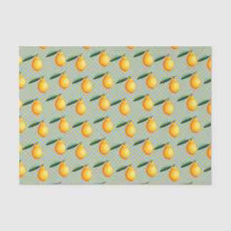 Lemons (Design 10 Yellow/Orange Series) Tissue Paper