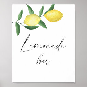 Lemons - Drinks  Poster