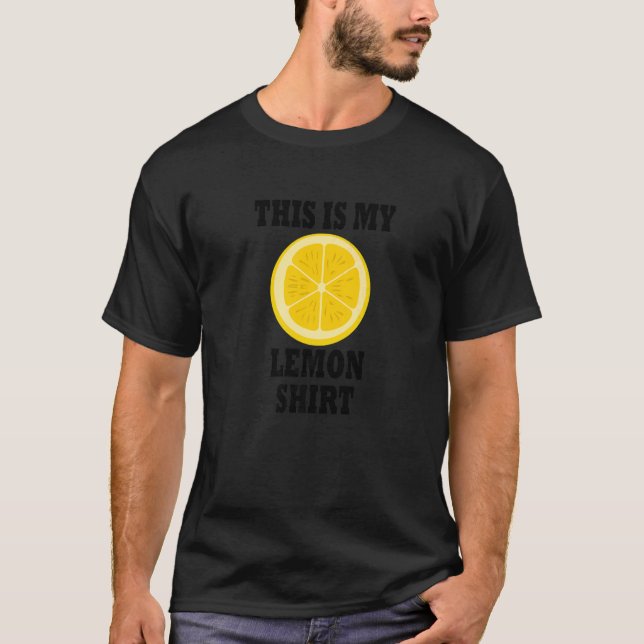 Lemons Exotic Fruits Tropical Lemon Summer T-Shirt (Front)