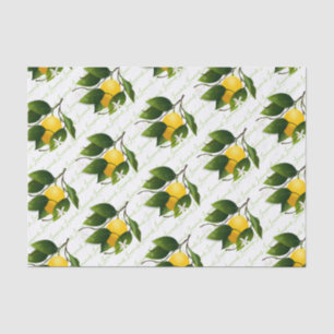 Lemons Fruit Tissue Paper