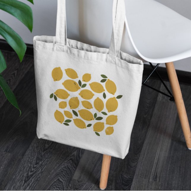 Lemons Fruit Tote Bag (Creator Uploaded)