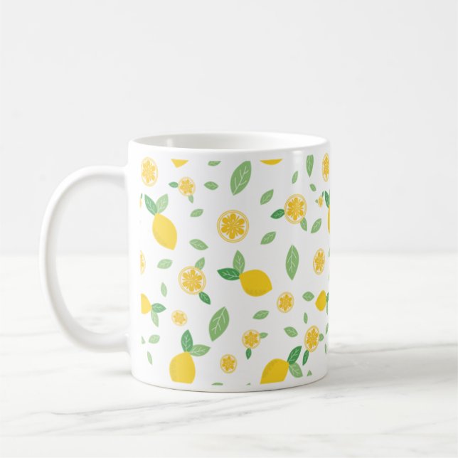 Lemons In The Morning Tee! Coffee Mug (Left)