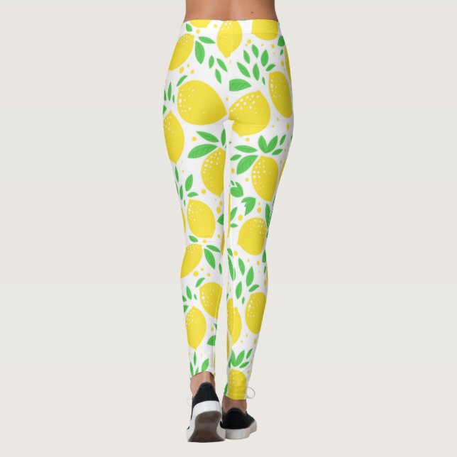 Lemons Leggings (Back)