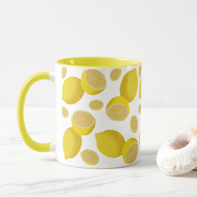 Lemons Mug (With Donut)