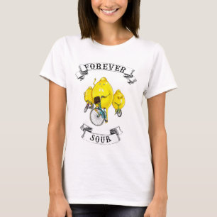 Lemons of Anarchy: Forever Sour - bike gang T-Shirt