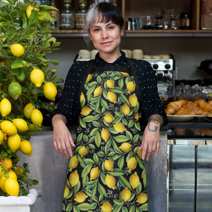 Lemons of the Amalfi Coast Elegant Apron