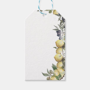 Lemons & Olives Gift Tags