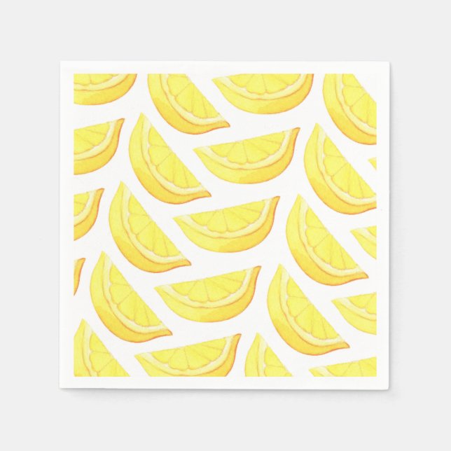 Lemons - Paper Napkins (Front)