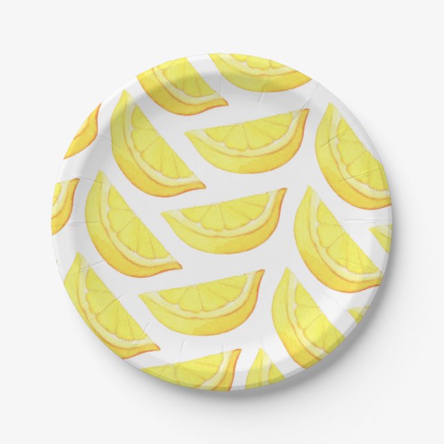 Lemons - Paper Plate (Front)