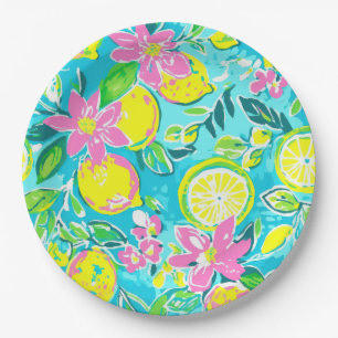Lemons Paper Plates