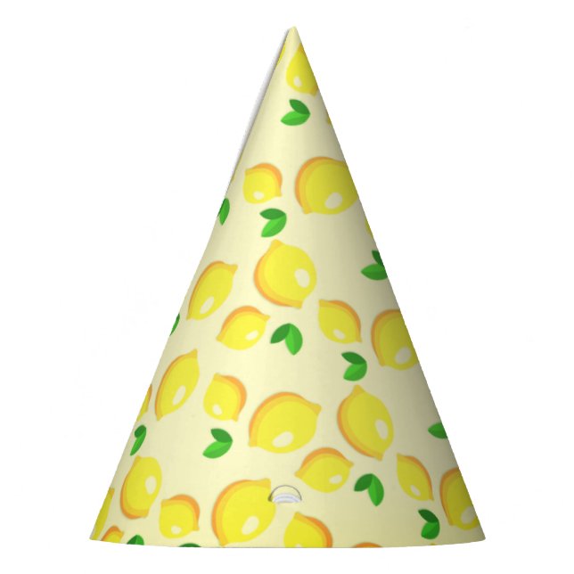 Lemons Party Hats (Left)