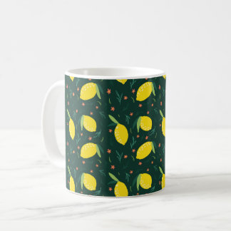 Lemons Pattern  Coffee Mug