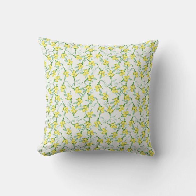 Lemons pattern  cushion (Front)