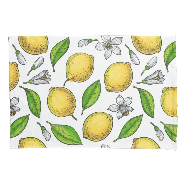 Lemons Pillowcase (Front)