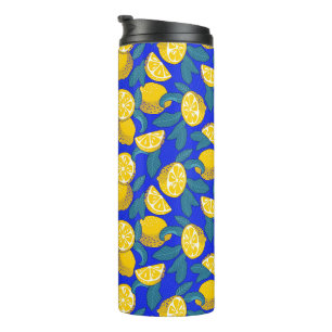 Lemons Pop Art Thermal Tumbler