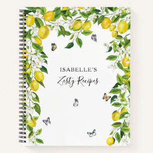 Lemons Recipe Notebook