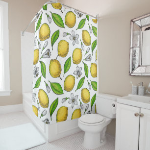 Lemons Shower Curtain