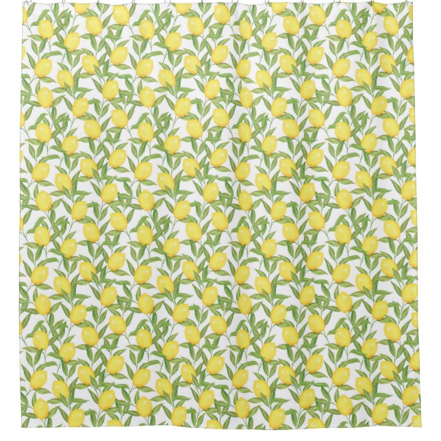Lemons Shower Curtain (Front)