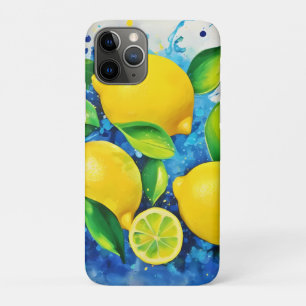 Lemons Splash of Colour iPhone 11 Pro Case