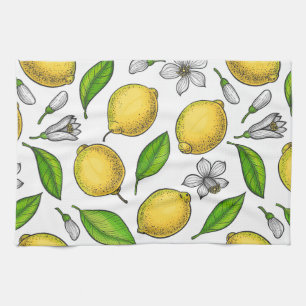 Lemons Tea Towel