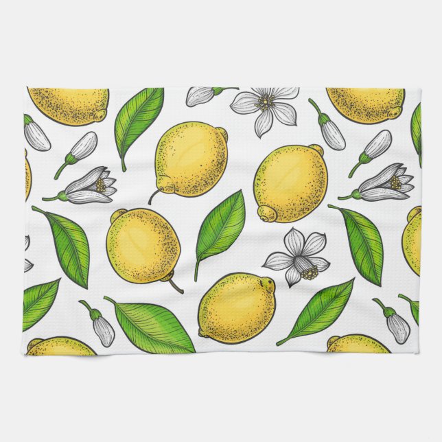 Lemons Tea Towel (Horizontal)