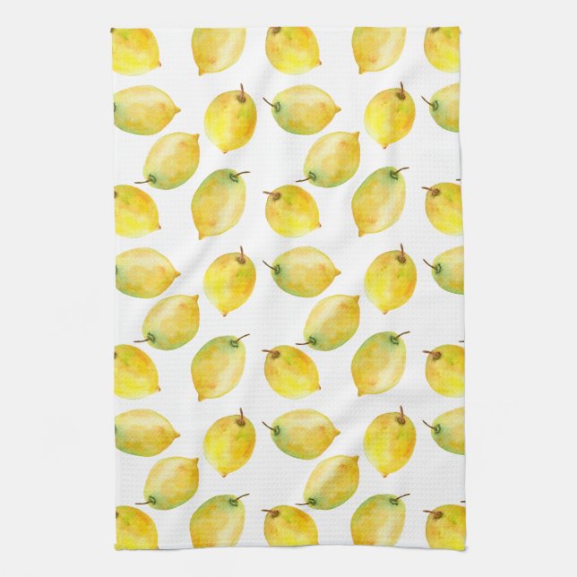 Lemons Tea Towel (Vertical)