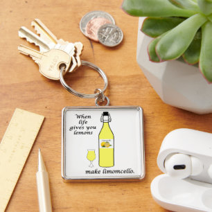 Lemons to Limoncello Key Ring