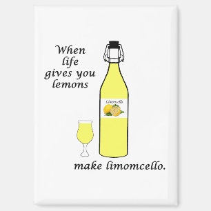 Lemons to Limoncello Magnet