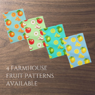 Lemons with a Sky Blue Background Tea Towel