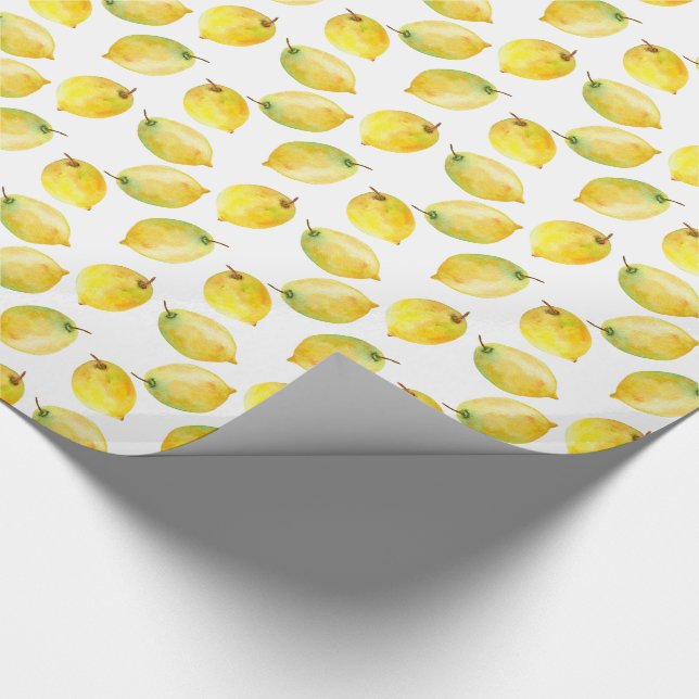 Lemons Wrapping Paper (Corner)