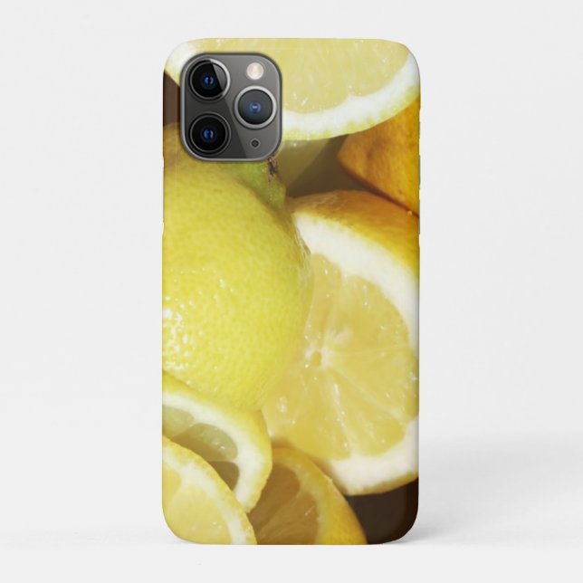 Lemons Yellow Case-Mate iPhone Case (Back)
