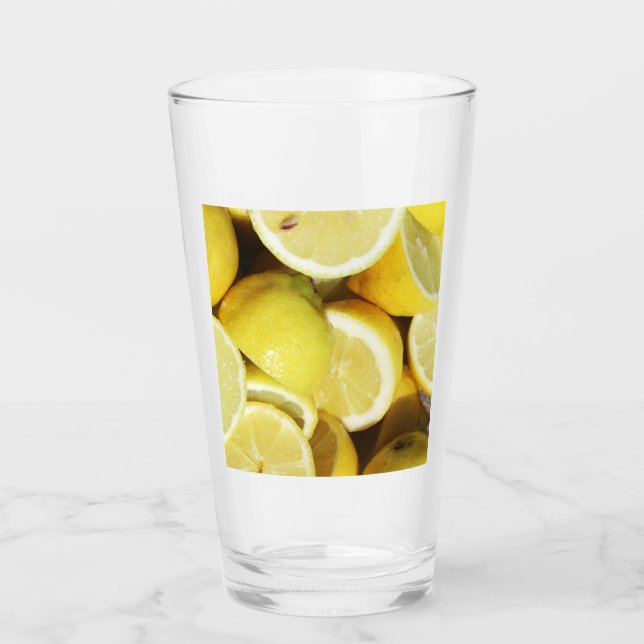 Lemons Yellow Glass (Front)