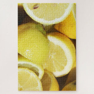 Lemons Yellow Jigsaw Puzzle
