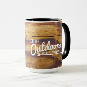 Lemont Outdoors Mug – choppin' trees edition