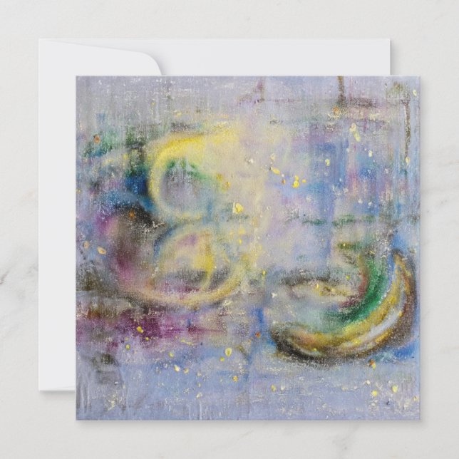 Lemony abstraction card (Front)