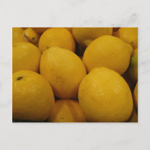 Lemony Lemons Postcard