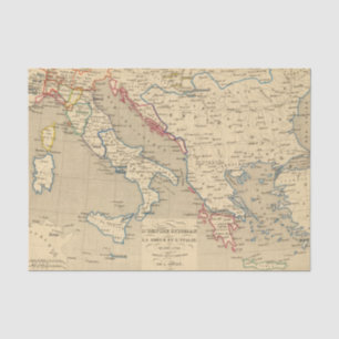 L'Empire Ottoman, la Grece et l'Italie Tissue Paper