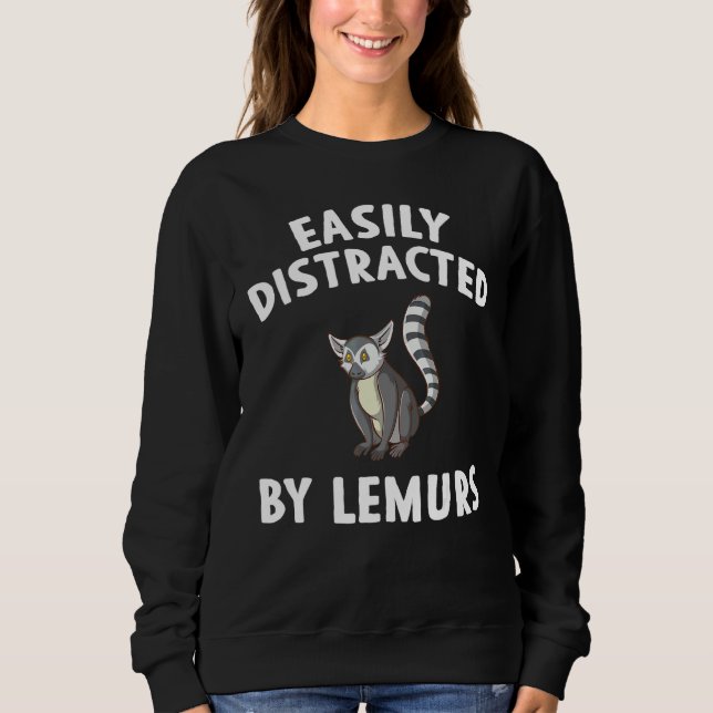 Lemur Apparel   Great Lemurs  Design Sweatshirt (Front)