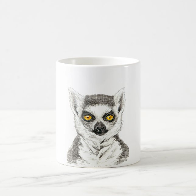 Lemur Coffee Mug (Center)