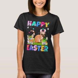 Lemur Happy Easter Bunny Lemur Easter Sunday T-Shirt