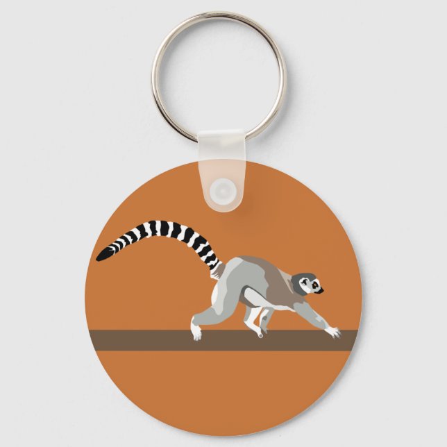 Lemur Key Chain (Front)