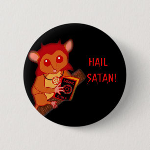 Lemur Levay 6 Cm Round Badge