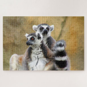 lemur love jigsaw puzzle