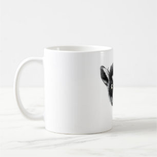 Lemur Lover T-Shirt - Realistic Black & White Desi Coffee Mug