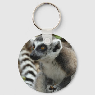 Lemur Monkey Keychain