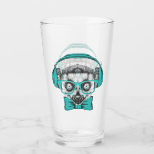 Lemur Music Lover Glass
