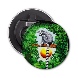 Lemur of Madagascar Bottle Opener